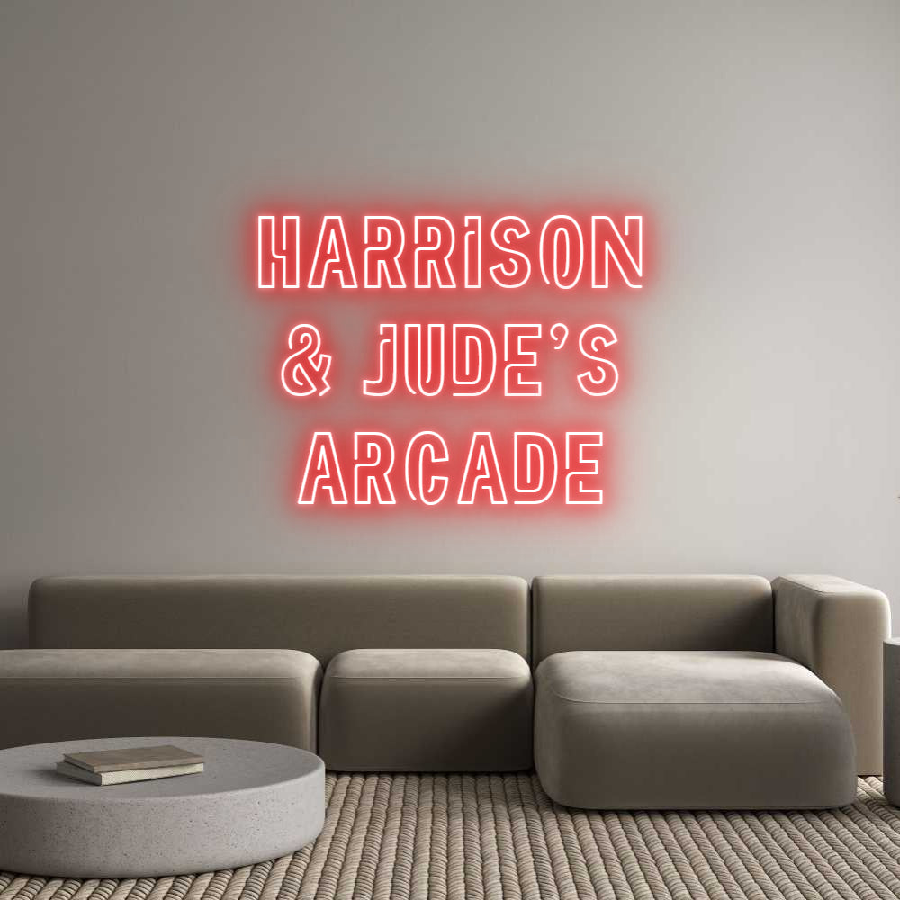 Custom Neon: HARRISON
& J...