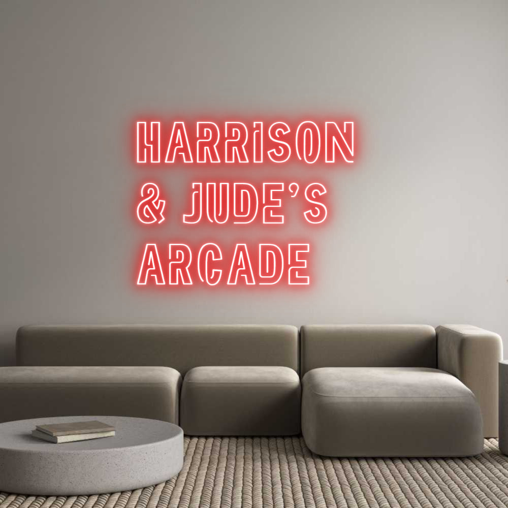 Custom Neon: HARRISON 
& ...