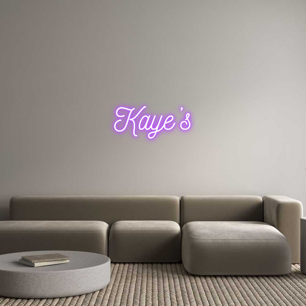 Custom Neon: Kaye’s