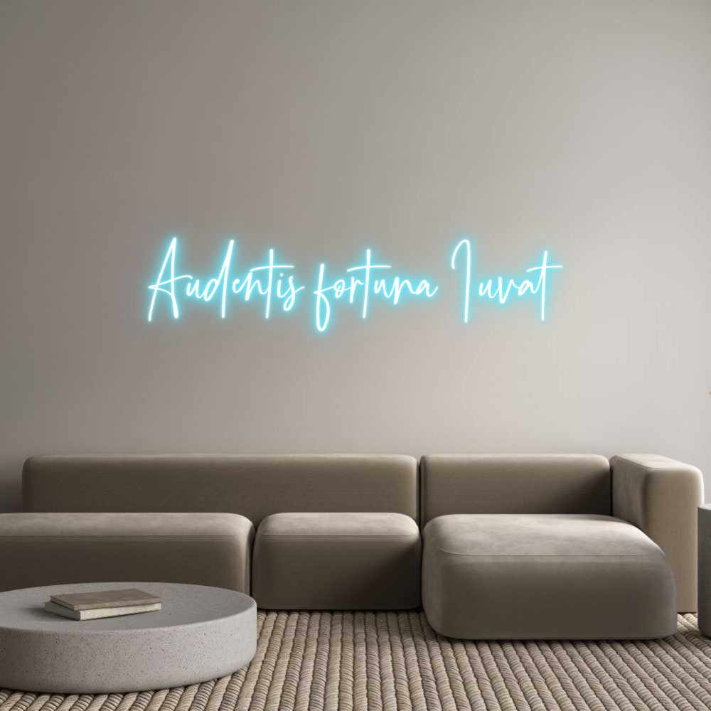 Custom Neon: Audentis fort...