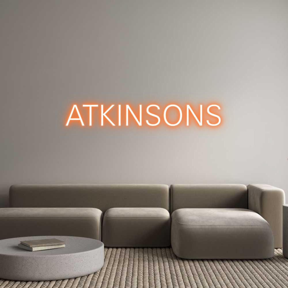 Custom Neon: ATKINSONS