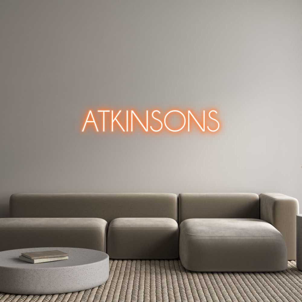 Custom Neon: ATKINSONS