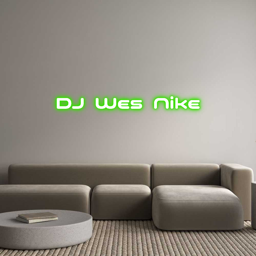 Custom Neon: DJ Wes Nike