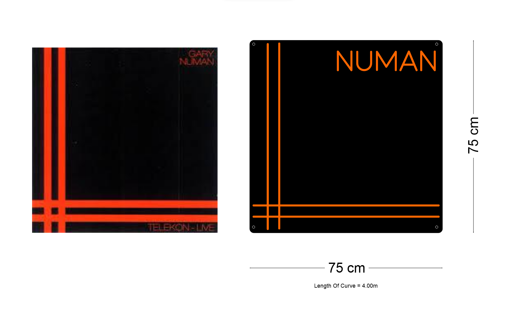 Custom Neon: NUMAN