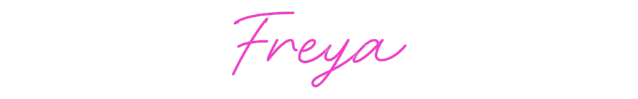 Custom Neon: Freya