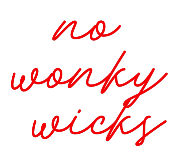 Custom Neon: no 
wonky 
...
