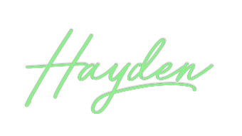 Custom Neon: Hayden