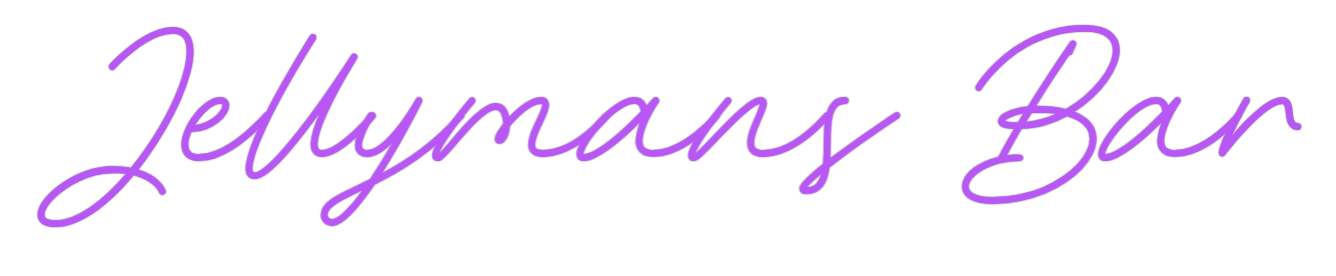 Custom Neon: Jellymans Bar