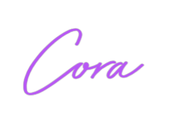 Custom Neon: Cora