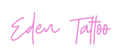 Custom Neon: Eden Tattoo