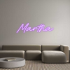 Custom Neon: Martha
