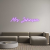 Custom Neon: Mrs Johnson