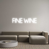Custom Neon: FINE WINE
