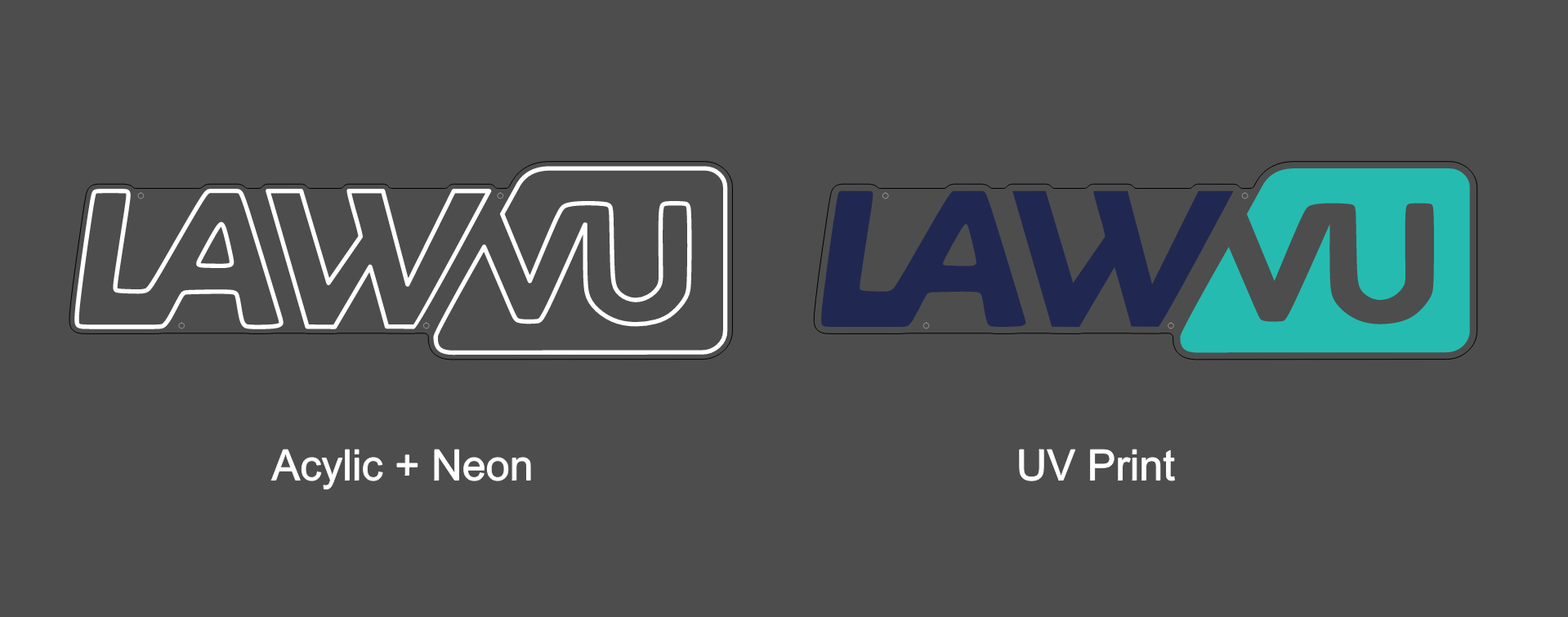 Custom Neon: LAWVU