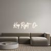 Custom Neon: Keep Right On