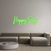 Custom Neon: Happy Days