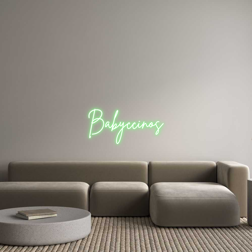 Custom Neon: Babyccinos