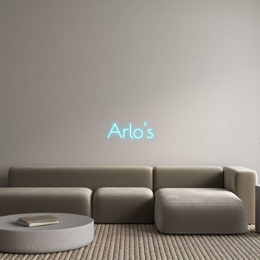 Custom Neon: Arlo's