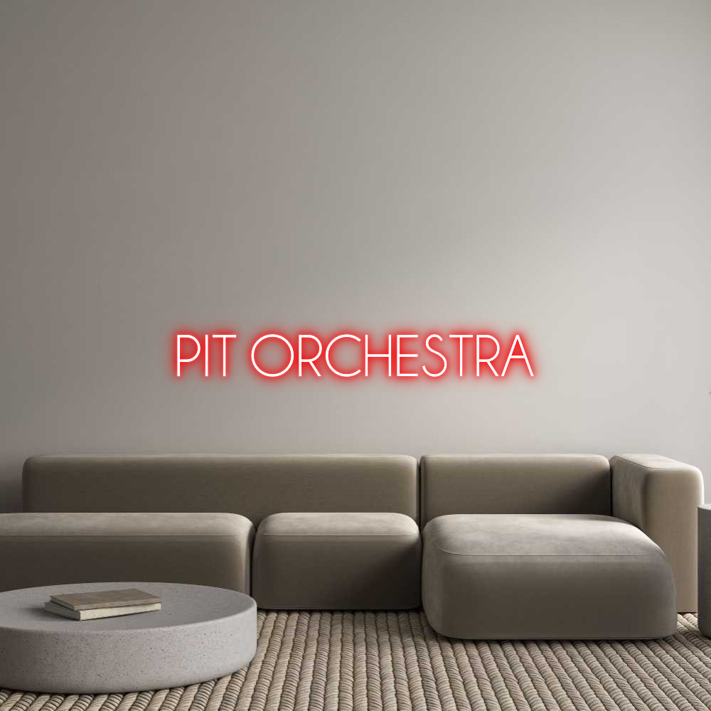 Custom Neon: PIT ORCHESTRA