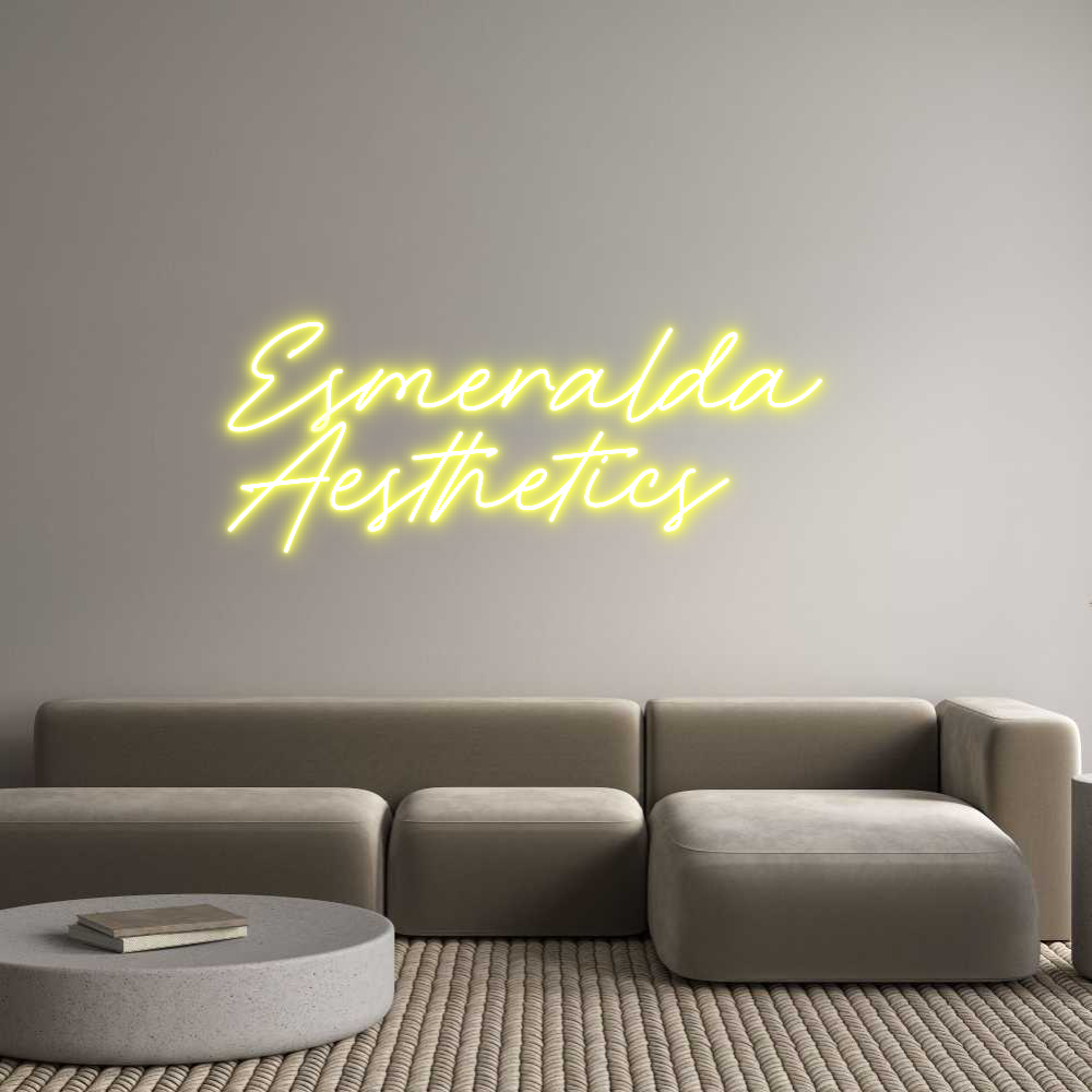 Custom Neon: Esmeralda 
A...