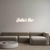 Custom Neon: Julie's Bar