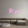 Custom Neon: That girl