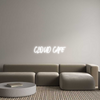 Custom Neon: CLOUD CAFE