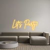 Custom Neon: Let's Party!