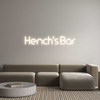 Custom Neon: Hench's Bar