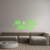 Custom Neon: Mr & Mrs
Mor...