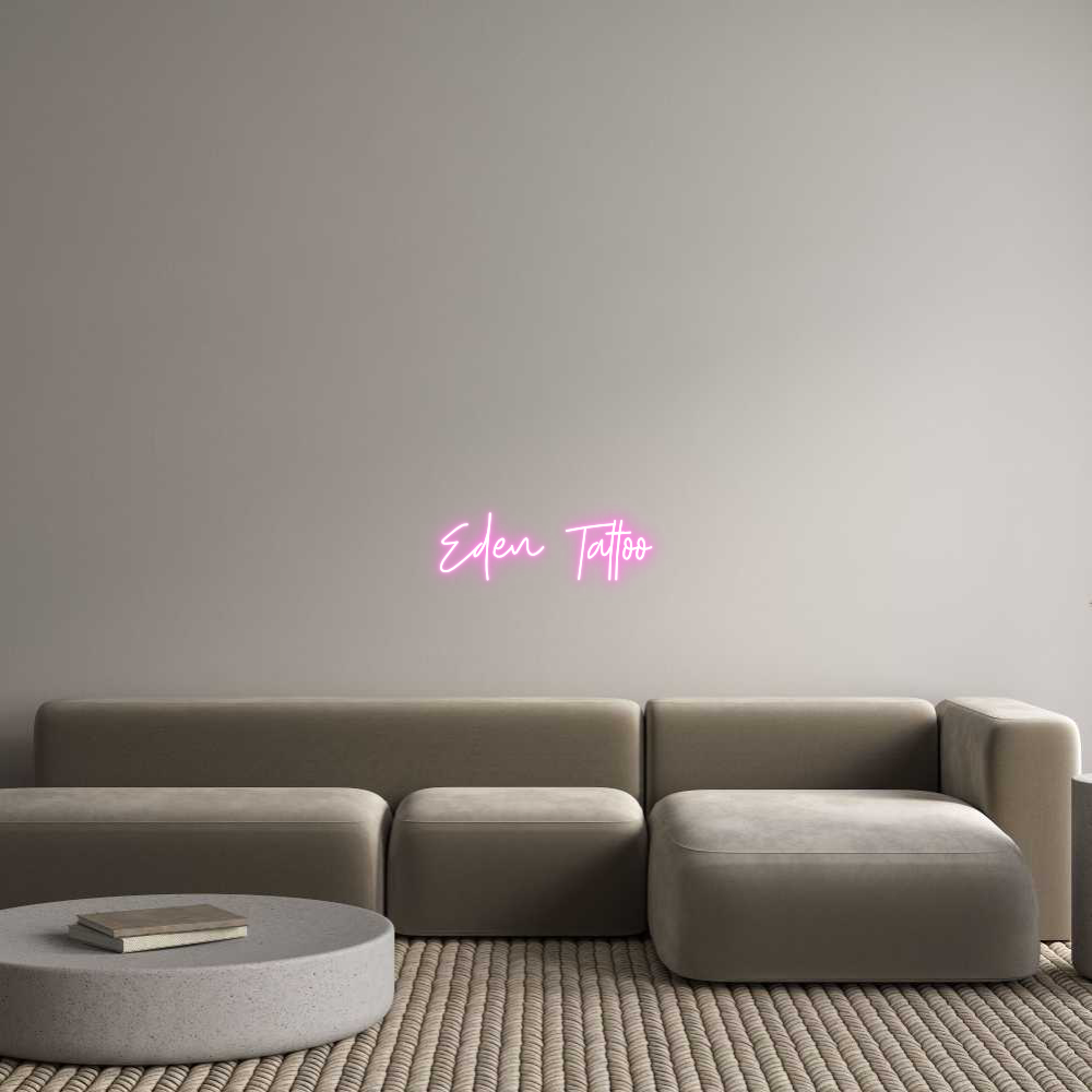Custom Neon: Eden Tattoo