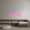 Custom Neon: IZMIR
