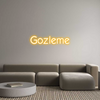 Custom Neon: Gozleme