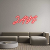 Custom Neon: JAY'S