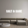 Custom Neon: Salt & Sage