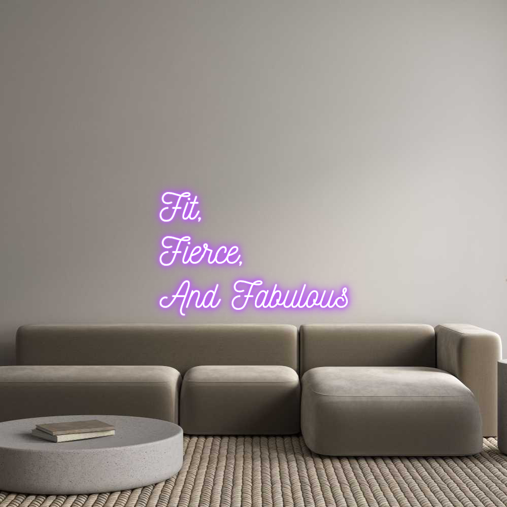 Custom Neon: Fit,
Fierce,...