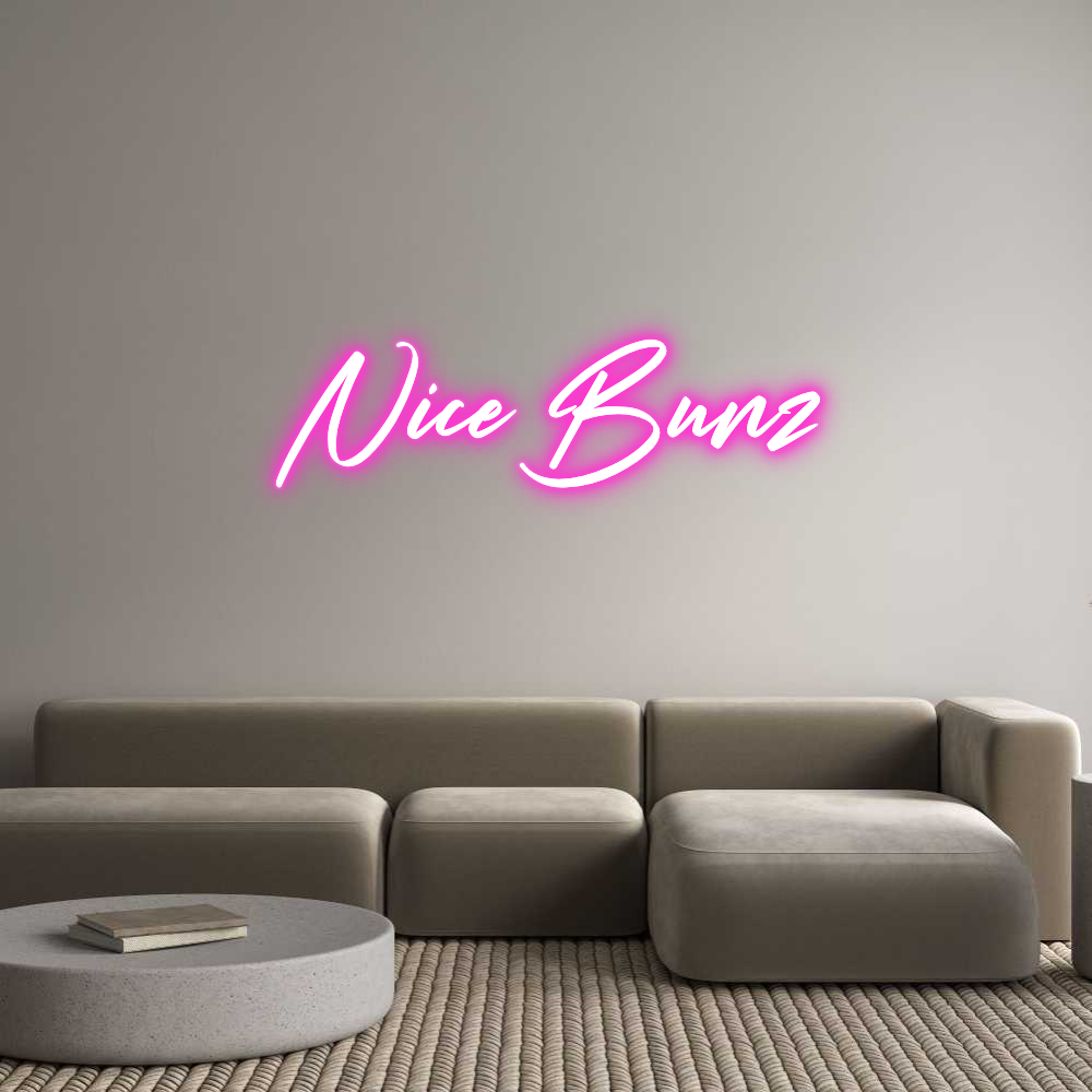 Custom Neon: Nice Bunz