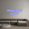 Custom Neon: Harry's BAR
...