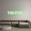 Custom Neon: VAN RYSEL