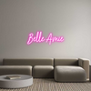 Custom Neon: Belle Amie