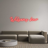 Custom Neon: Wilsons bar