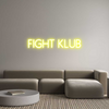 Custom Neon: FIGHT KLUB