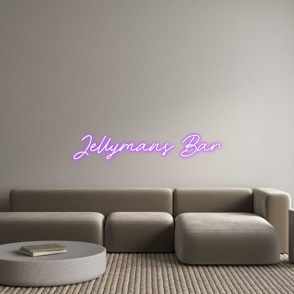 Custom Neon: Jellymans Bar
