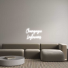 Custom Neon: Champagne
La...
