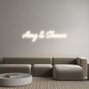 Custom Neon: Amy & Shaun