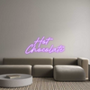 Custom Neon: Hot 
 Chocol...