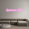 Custom Neon: Lashaholic HQ