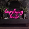 'KEEP SLAYING HUN' NEON ELEGANCE - SLAY PERFECTION