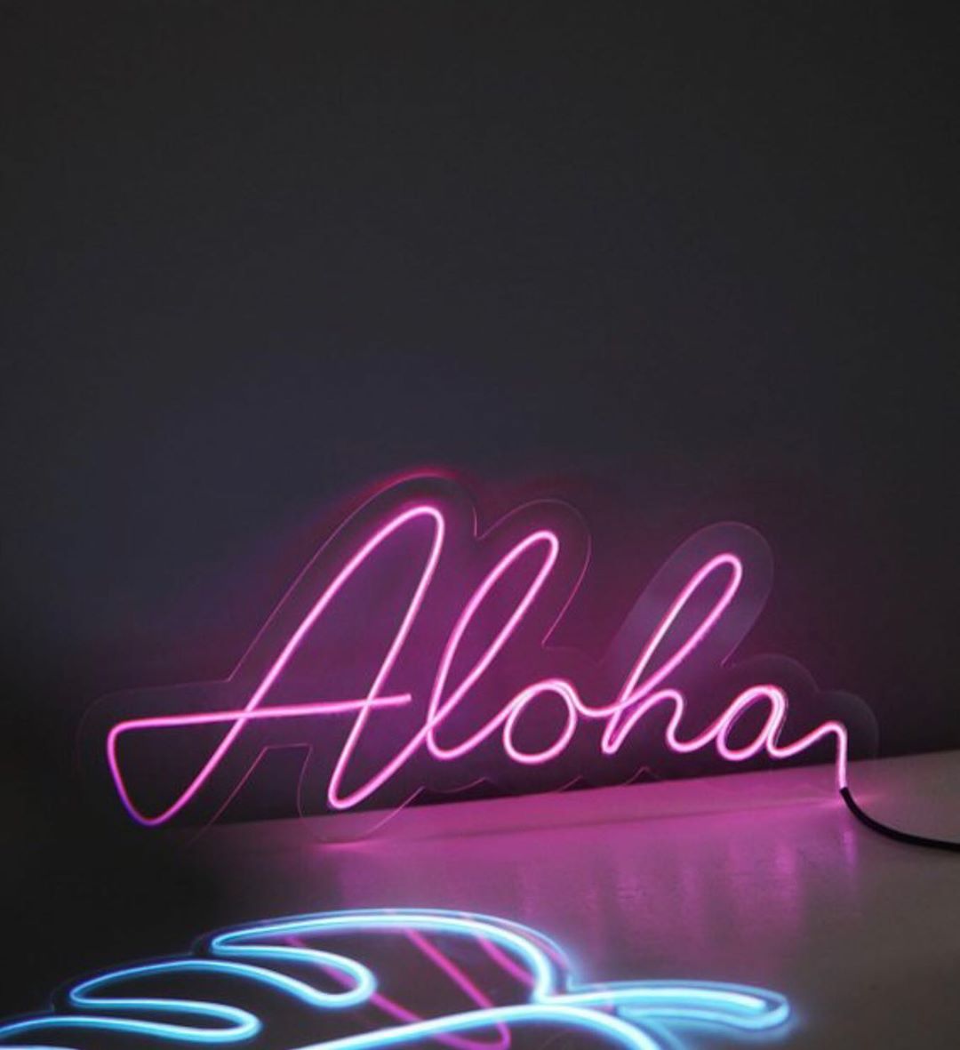 Aloha neon sign factory