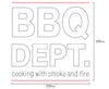 BBQ dept.